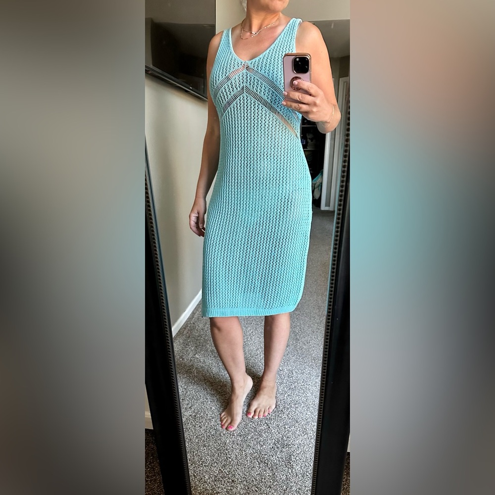 Amiani Blue Coverup